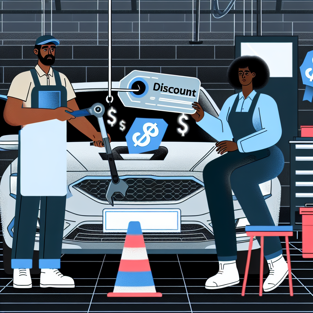 Car Maintenance Savings Illustration