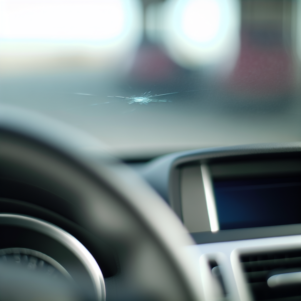 Damaged Windshield
