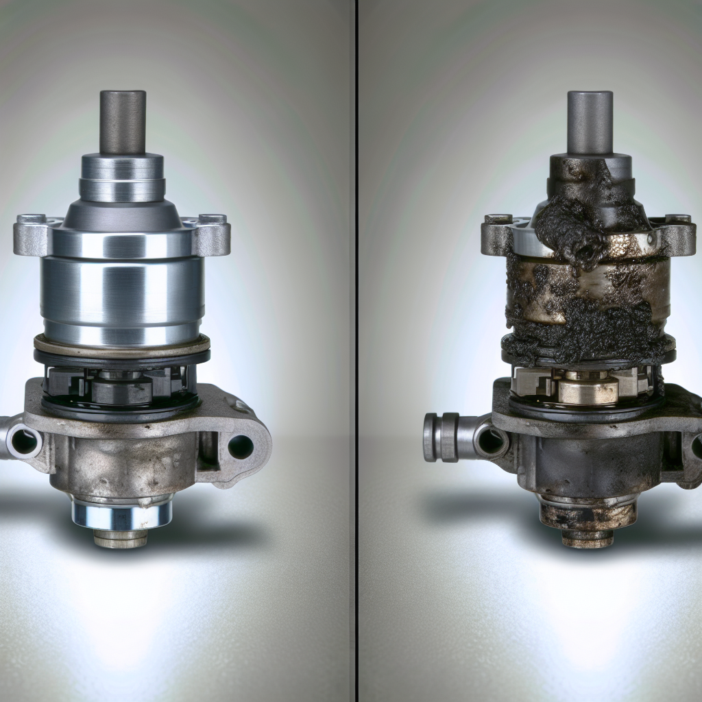 Comparison of Healthy and Faulty PCV Valves