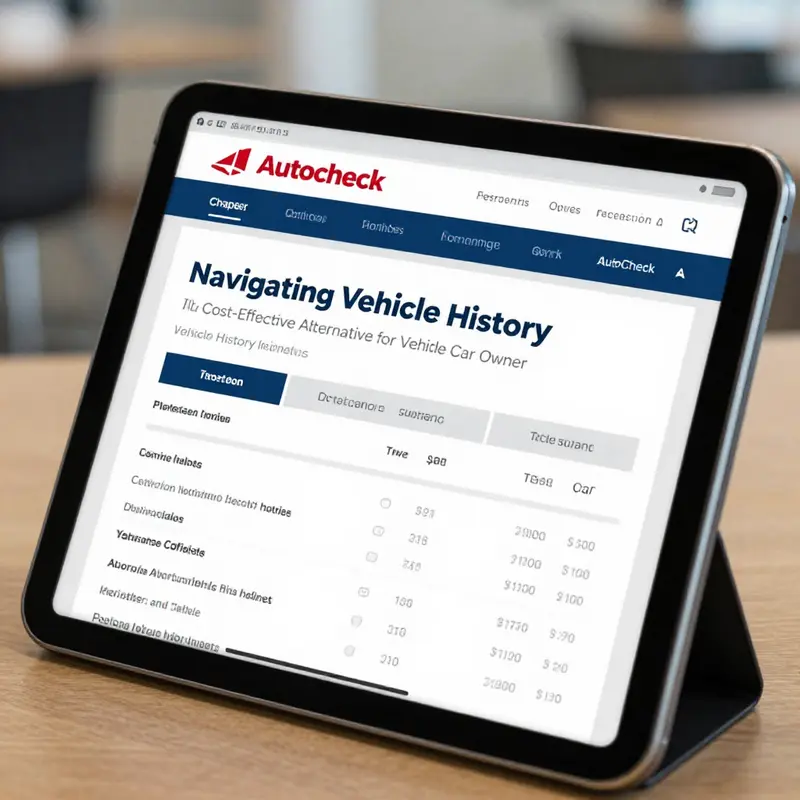 A detailed view of a Carfax report showcasing its comprehensive features.