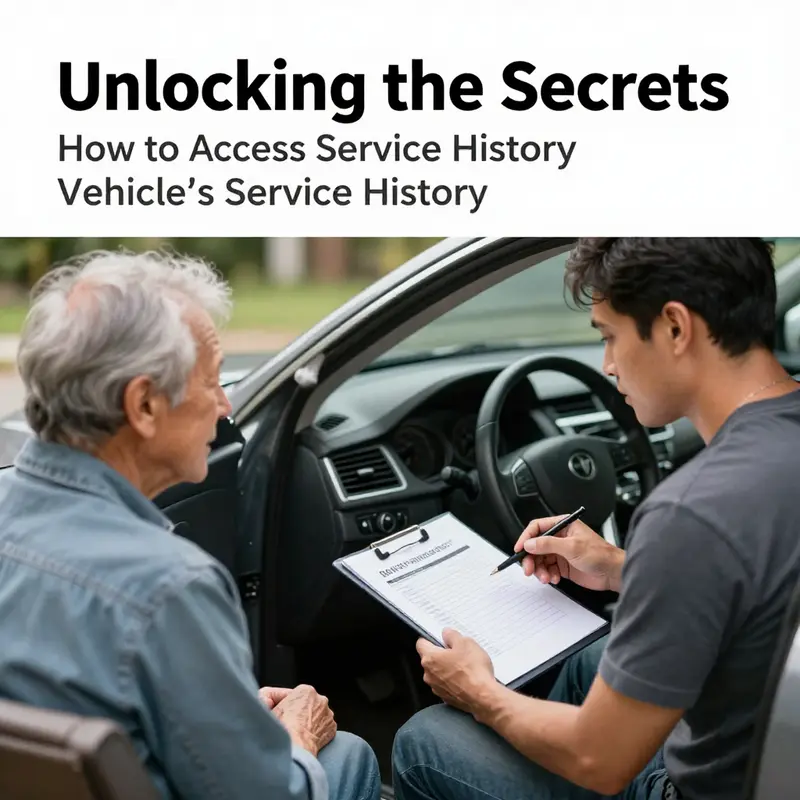 Using a third-party platform to access comprehensive vehicle maintenance history.