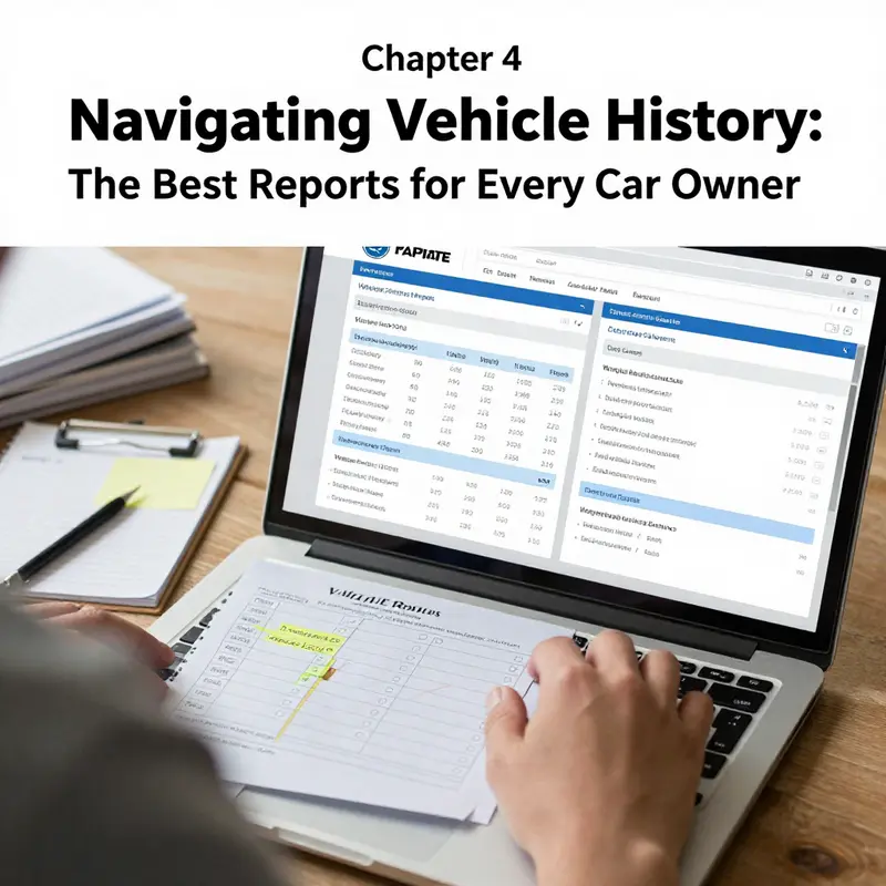 A detailed view of a Carfax report showcasing its comprehensive features.