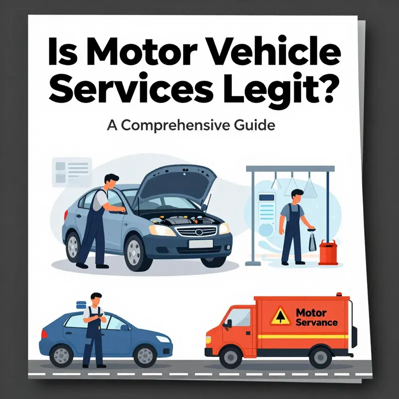 Various motor vehicle services showcasing their importance and legitimacy in everyday vehicle maintenance.