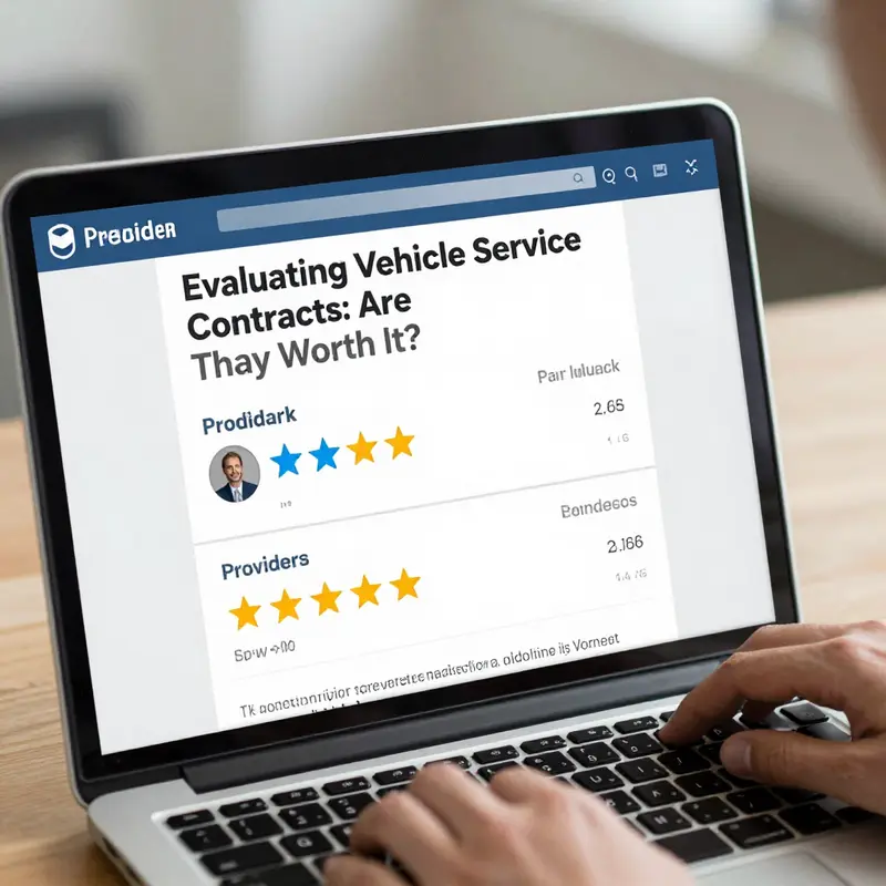 Understanding the significance of vehicle age and mileage in evaluating service contracts.