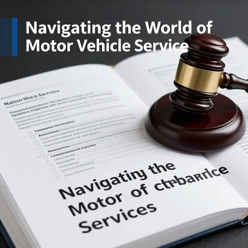 A service garage bustling with activity, depicting the definition and scope of motor vehicle services.