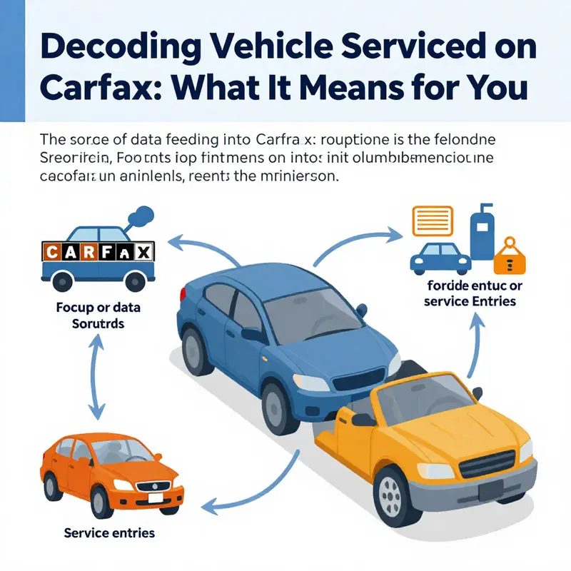 Understanding the implications of the ‘Vehicle Serviced’ entry on a Carfax report.