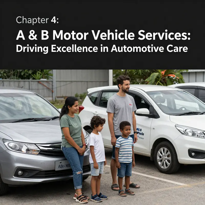 Techs at A & B Motor Vehicle Services efficiently diagnosing and repairing vehicles in a well-equipped workshop.