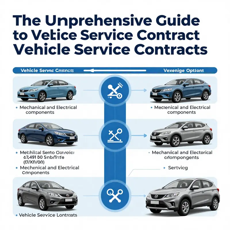 A comprehensive comparison of Vehicle Service Contract types and their coverage options.
