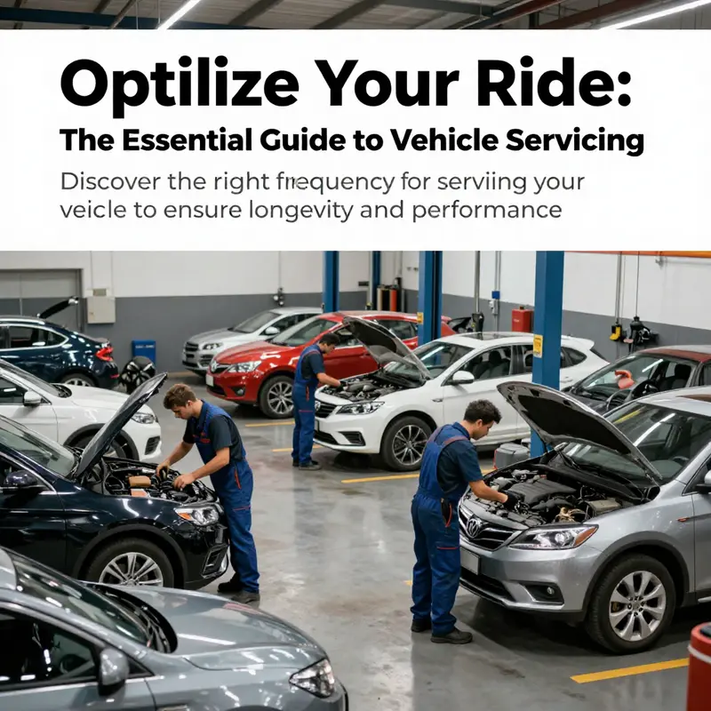 A busy garage with professionals servicing different types of vehicles, representing comprehensive vehicle maintenance.