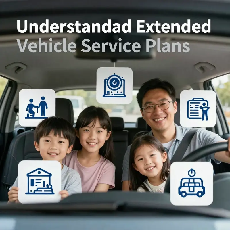 Key elements of an extended vehicle service plan.