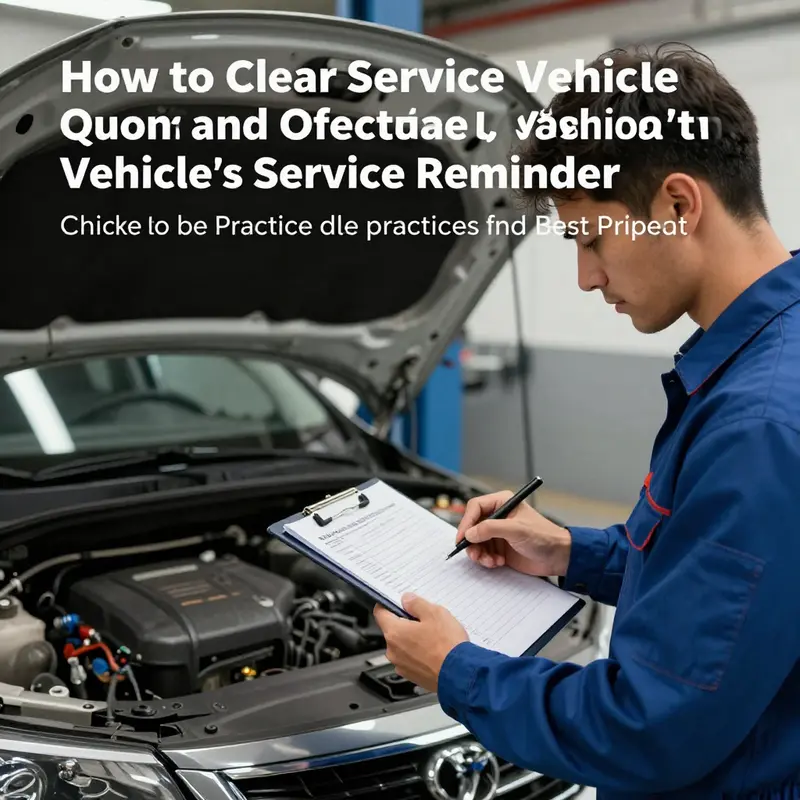 Understanding how to reset service reminders across different vehicle makes.