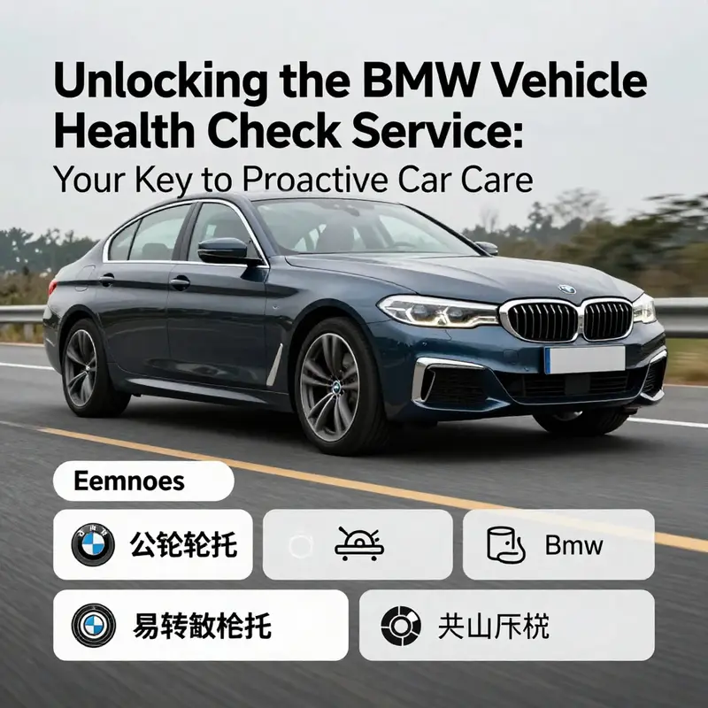 A technician meticulously inspecting a BMW, demonstrating the thoroughness of the Vehicle Health Check Service.