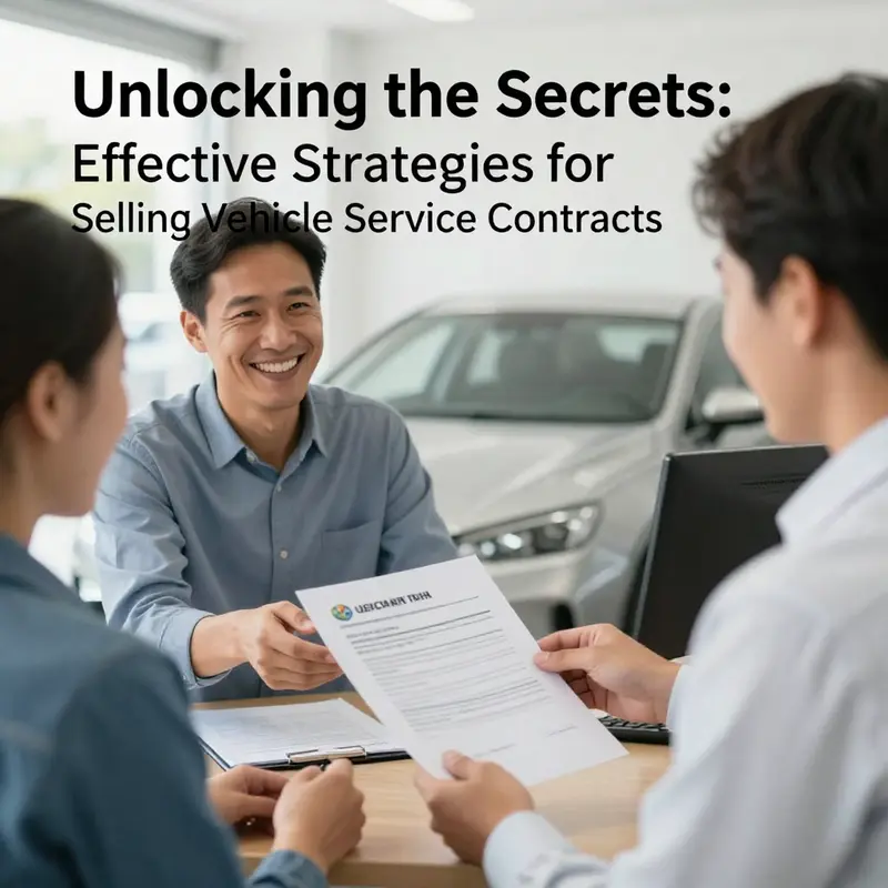 An overview of different vehicle service contracts highlighting their significance and variety.