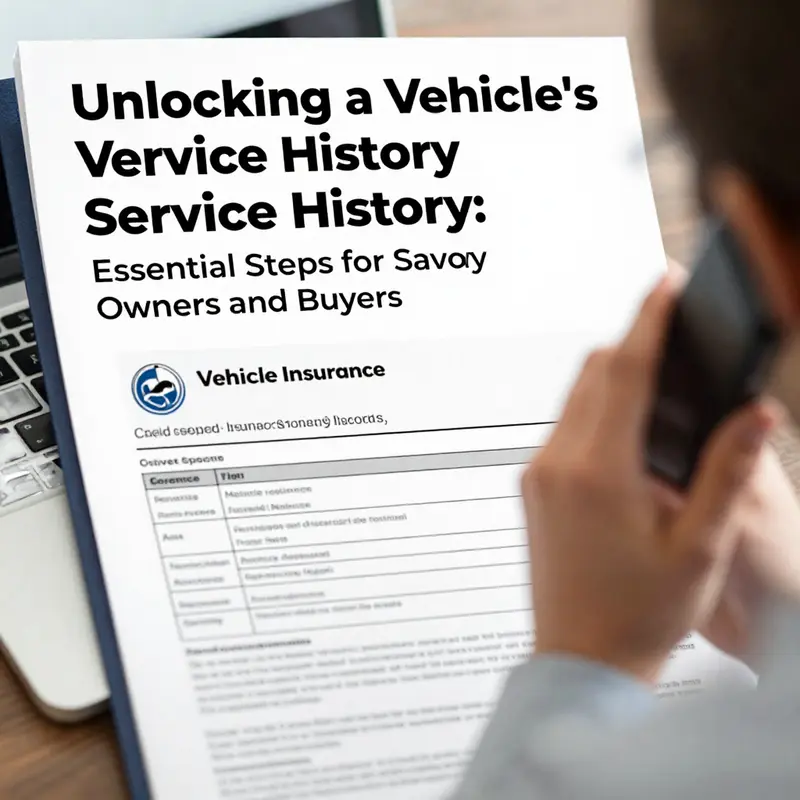 Accessing a detailed vehicle history through a third-party platform.