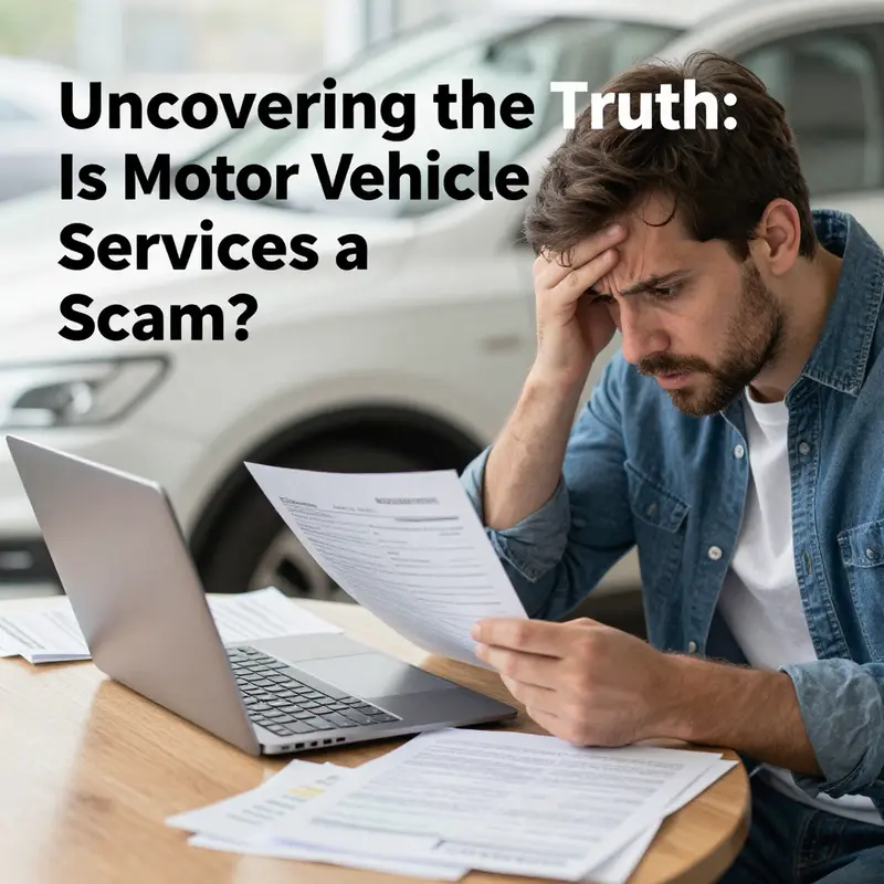 Car owners grappling with complexities and complaints related to Motor Vehicle Services.