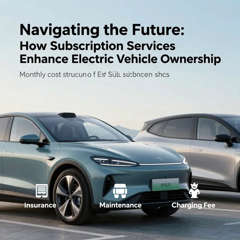 An overview of electric vehicle subscription options highlighting versatility and service offerings.