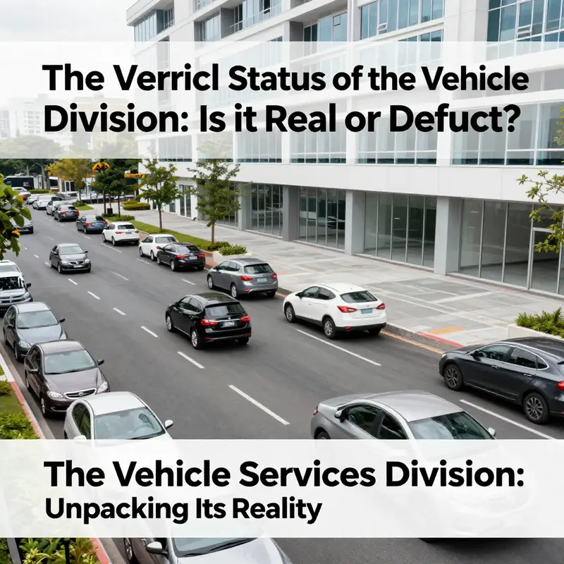 A visual representation of the historical context of the Vehicle Services Division in China.