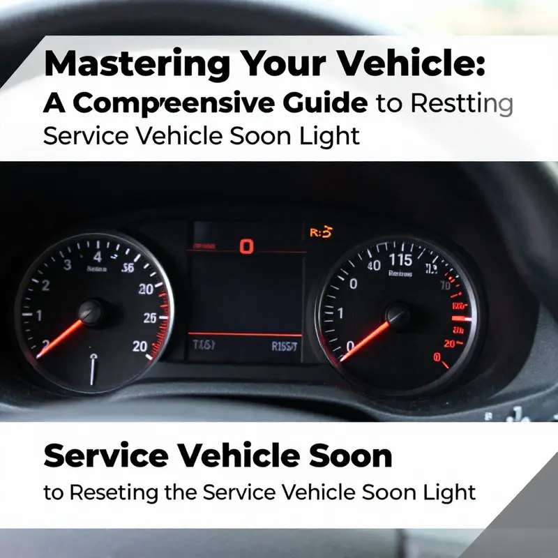 A detailed view of the controls on a car’s dashboard including the reset button for the SVS light.