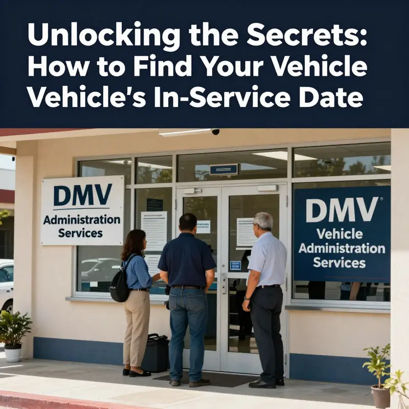 A vehicle registration certificate prominently showing the initial registration date.