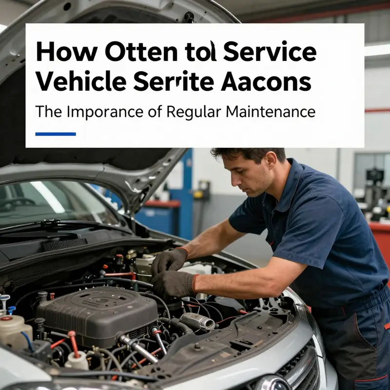An overview of recommended service intervals from a vehicle owner’s manual.