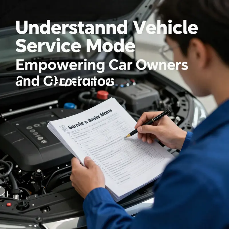 Activating service mode on a Tesla Model 3 using the on-screen controls.