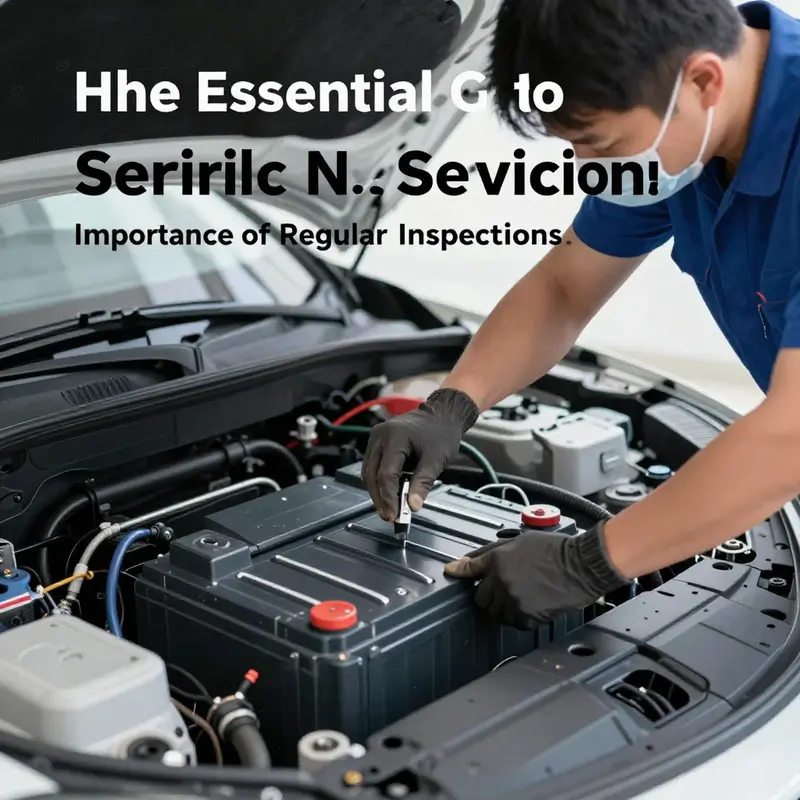 Service intervals and diagnostics options displayed on an electric vehicle dashboard.