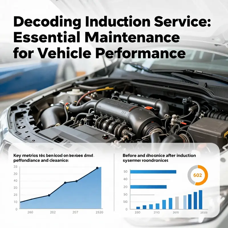 Mechanic performing induction system cleaning to enhance vehicle performance.
