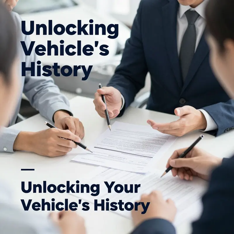 Dealership service advisors provide access to vehicle service records.