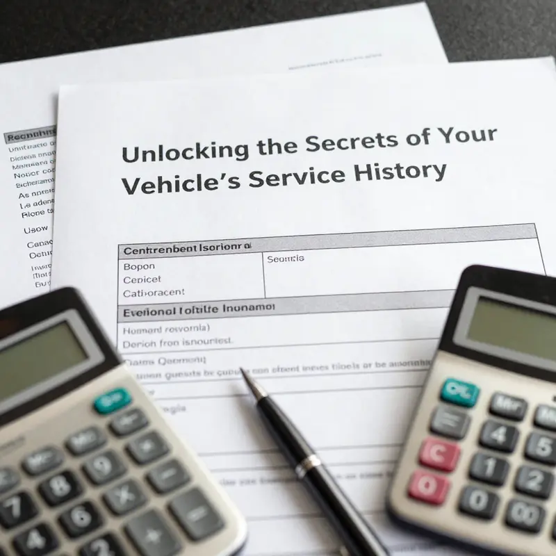 Accessing vehicle service history through trusted third-party platforms like ‘后车可鉴’.