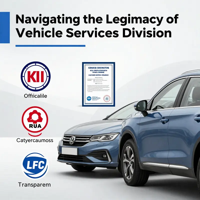 A technician assesses a vehicle in a legitimate vehicle services division, showcasing professionalism and care.