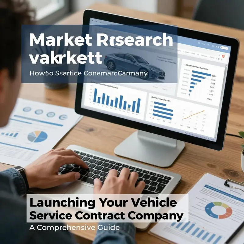 Professionals collaborating on defining service packages for vehicle service contracts, essential for starting the business.