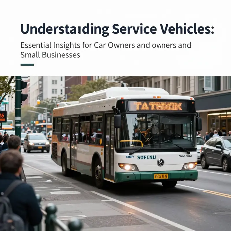 A variety of service vehicles in use by different businesses highlighting their essential role.