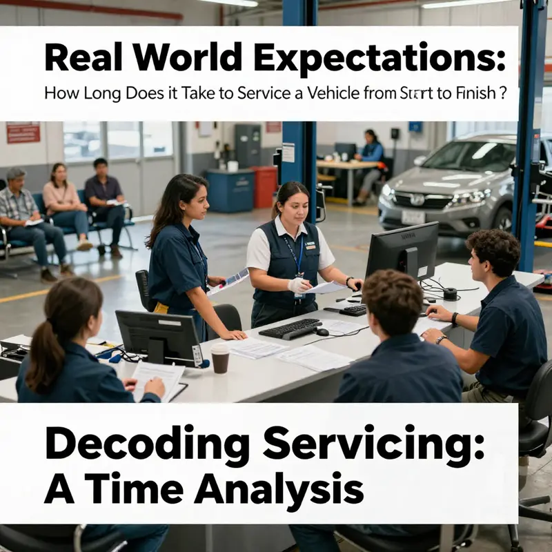 A mechanic conducting a routine oil change that typically takes between 30 minutes to one hour.