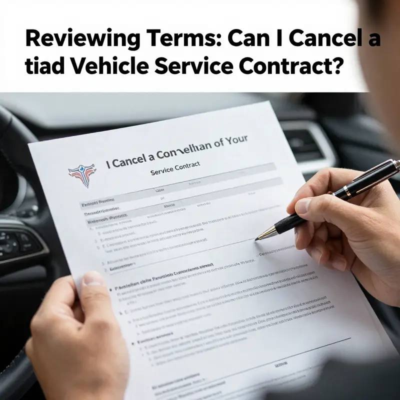 Understanding the terms of your vehicle service contract is crucial for making informed cancellation decisions.