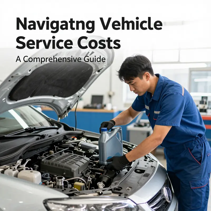 A mechanic conducting an oil change, representing the basic routine services essential for vehicle maintenance.