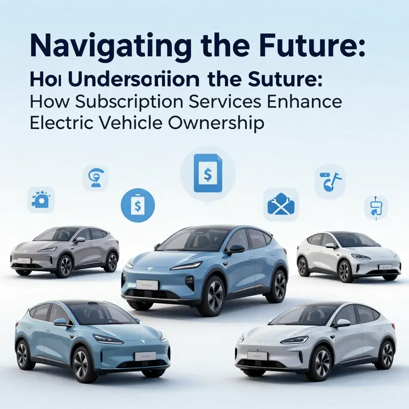An overview of electric vehicle subscription options highlighting versatility and service offerings.