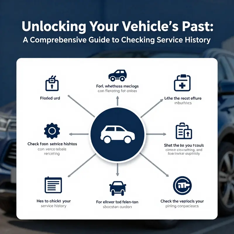 Using a smartphone to access a vehicle’s service history through a third-party app.