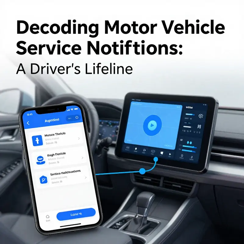 A vehicle dashboard showcasing a service notification alert, indicating maintenance tasks due soon.