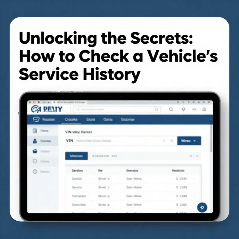 An easy-to-navigate interface of a third-party vehicle history check platform.