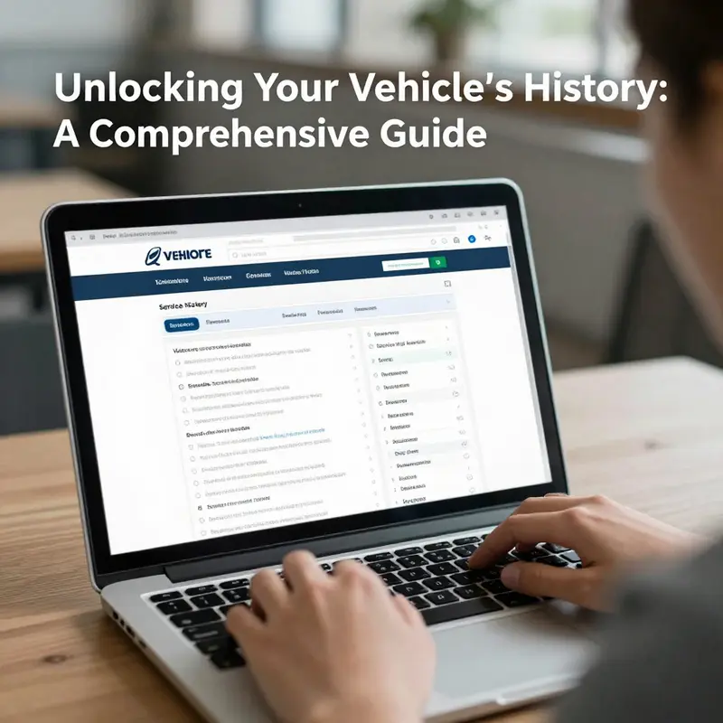 Dealership service advisors provide access to vehicle service records.