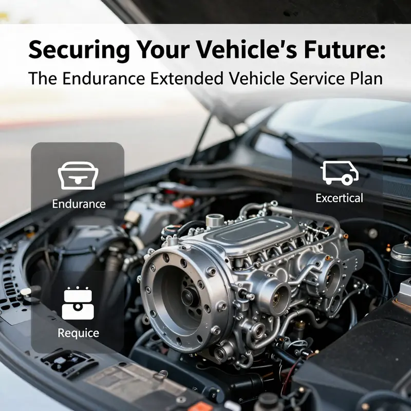 Key components covered under the Endurance Extended Vehicle Service Plan.