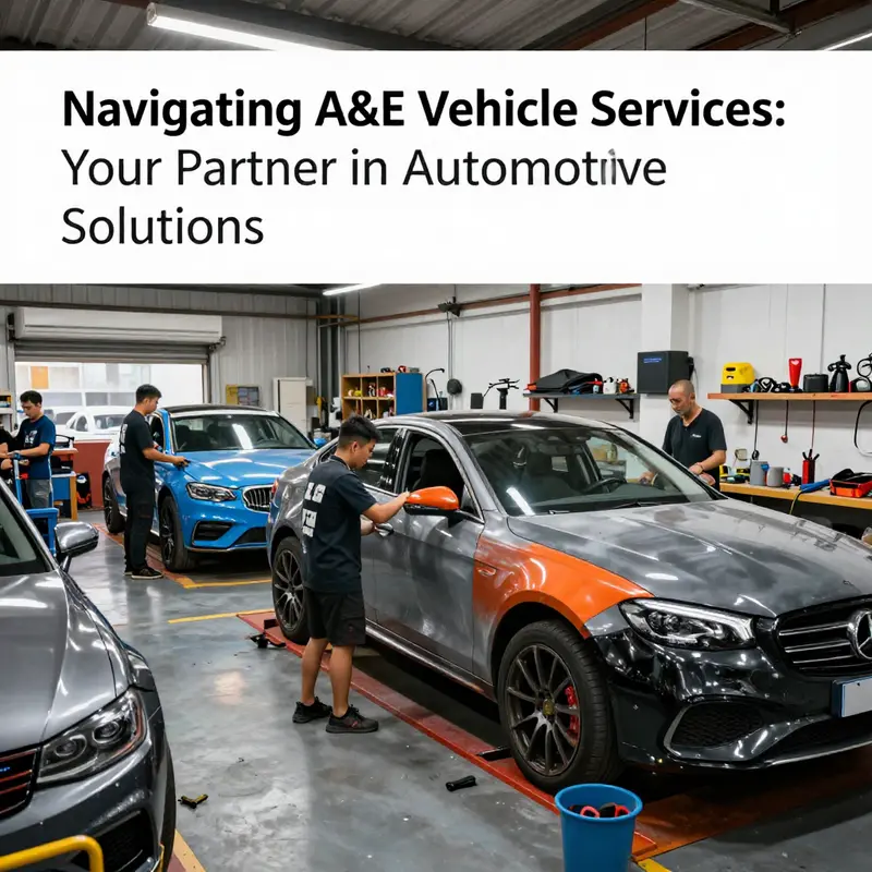 Engineers at Shanghai A&E Vehicle Services working together on innovative car design projects.