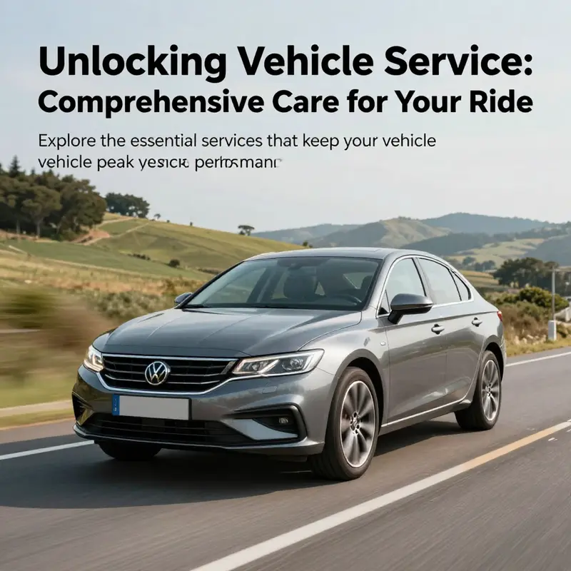A shining car driving smoothly on a scenic road, representing the benefits of comprehensive vehicle service.