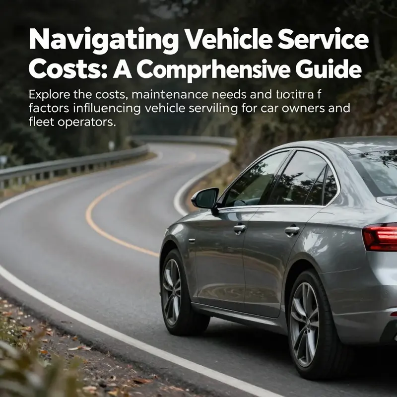 A well-maintained car on a scenic road, illustrating the benefits of regular vehicle servicing.