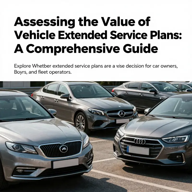 A variety of cars showcasing the importance of service plans in vehicle ownership.