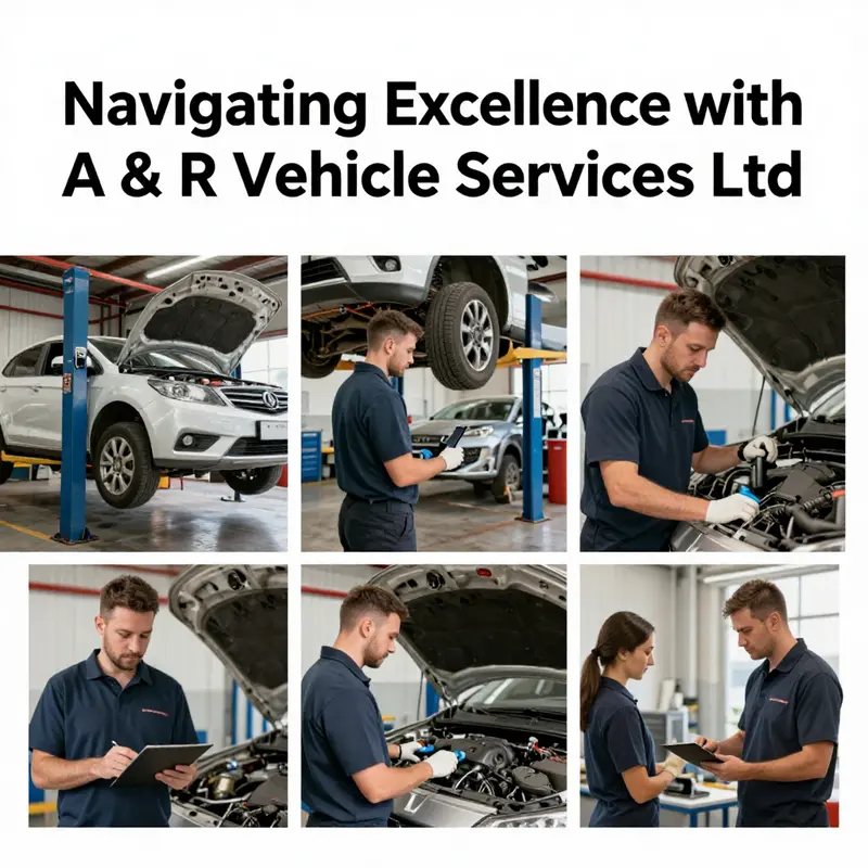 An inside view of A & R Vehicle Services Ltd’s workshop, highlighting its state-of-the-art facilities and dedicated workforce.
