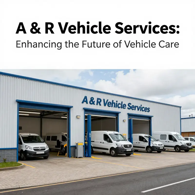A vibrant view of A & R Vehicle Services showcasing its commitment to quality vehicle care.