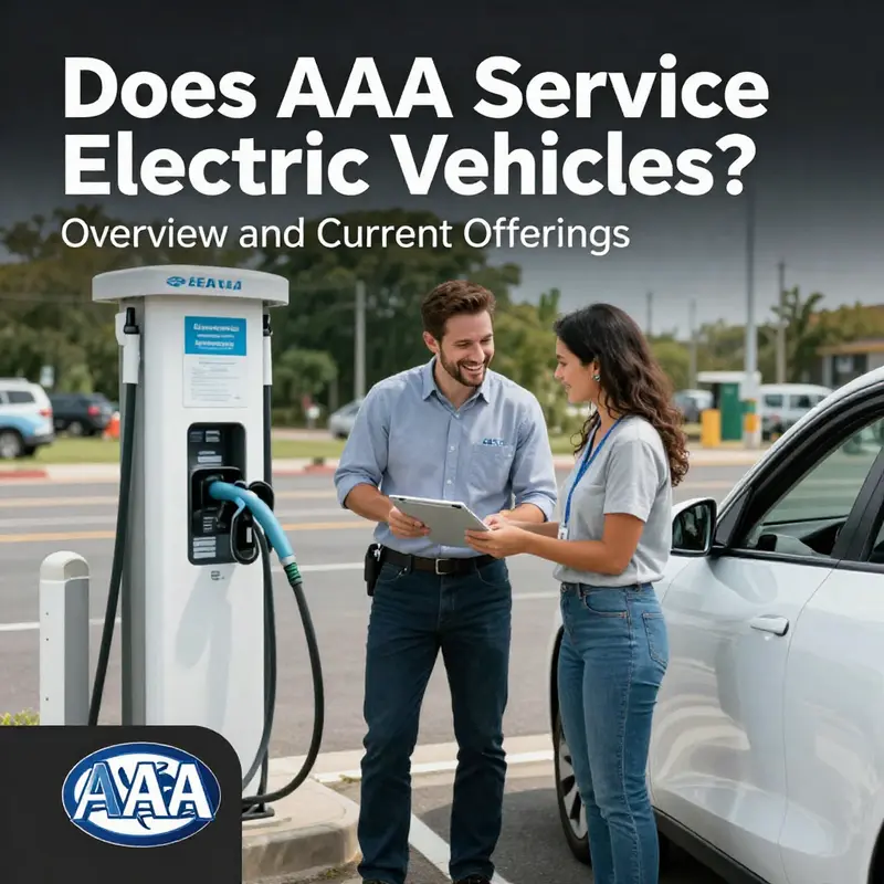 AAA provides roadside assistance for electric vehicles, highlighting services like towing and general support.