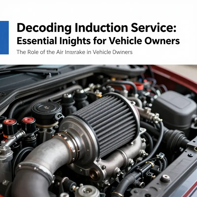 A mechanic clarifying the concept of induction service to a car owner, representing the need for clear vehicle maintenance communication.