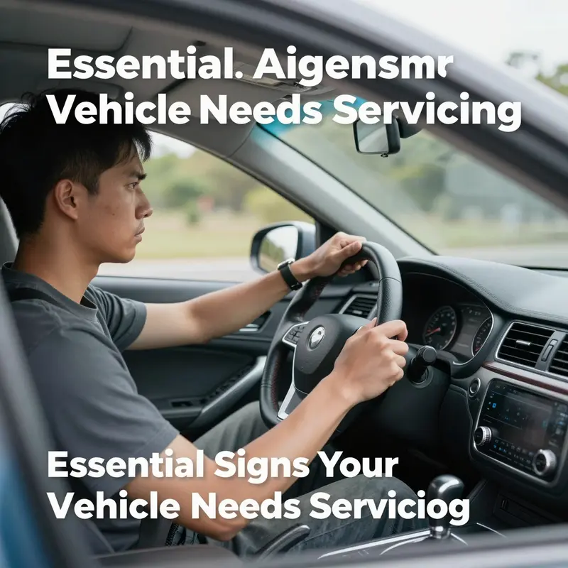 A detailed view of a vehicle’s dashboard showcasing critical servicing indicators for proactive maintenance.